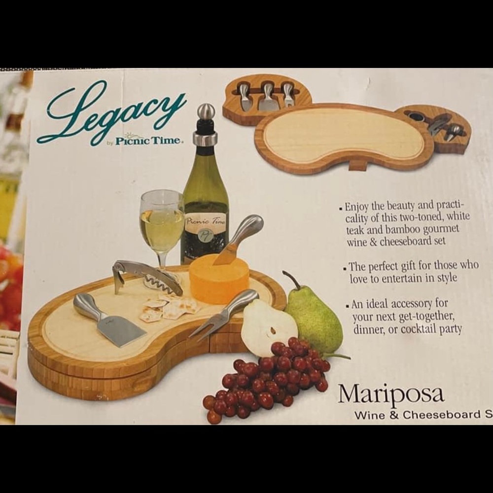 Wine and Cheese Set